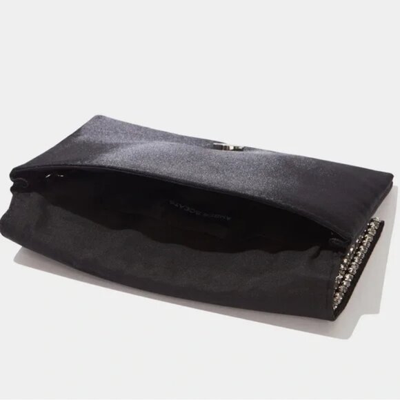 Amber Sceats Stella Crystal Bag Purse | Sparkly Evening Clutch Crossbody Silver - Picture 3 of 6